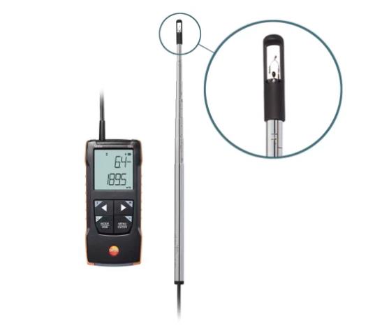 Testo 425 - Digital Hot Wire Anemometer with App Connection